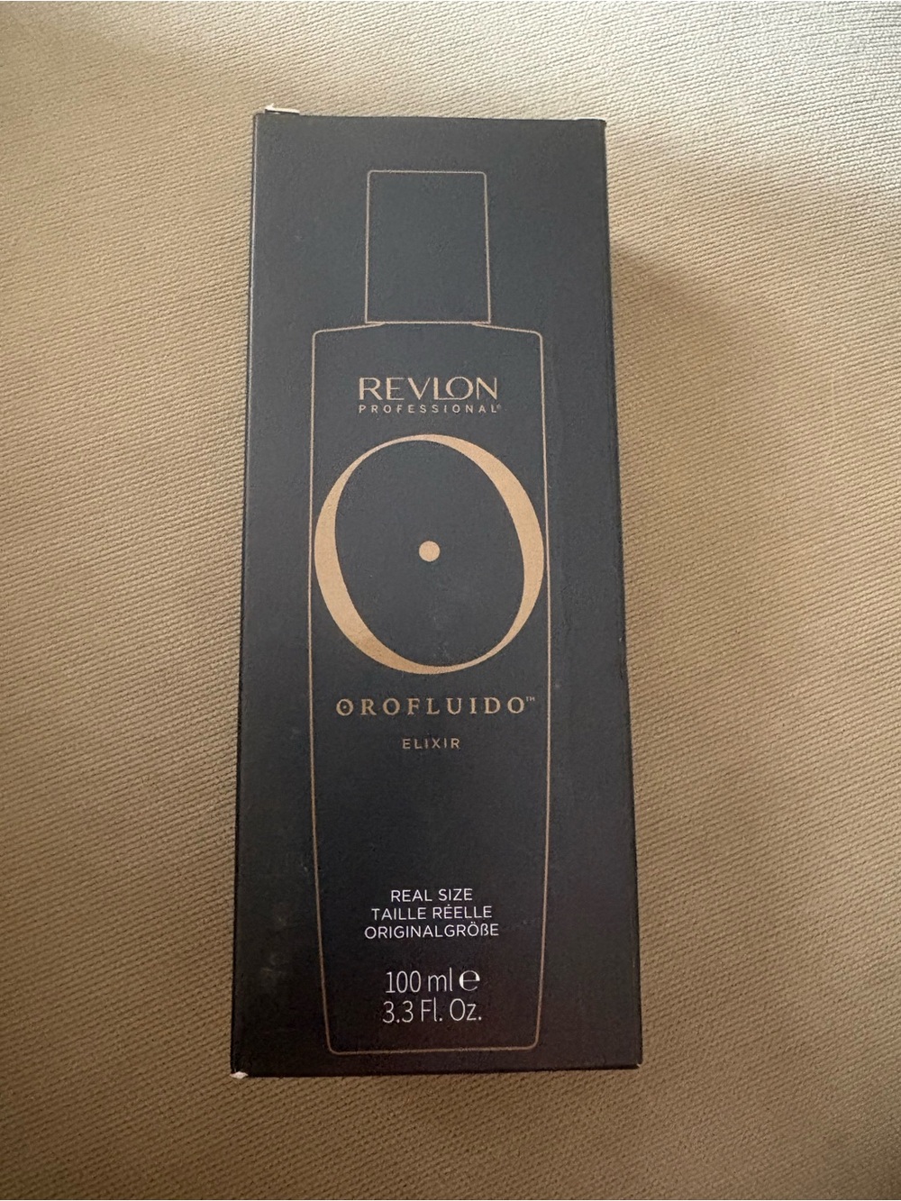 Revlon Orofluido Hair Elixir - Black & Gold